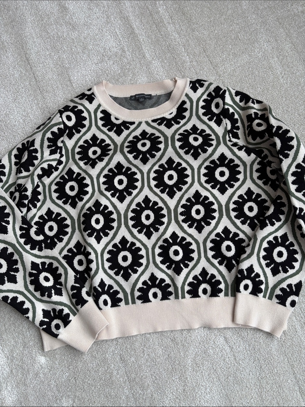 Printed Sweater